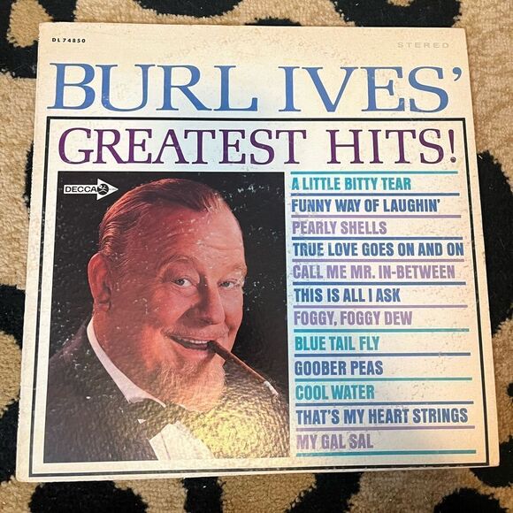 RARE BILL IVES‎ GREATEST HITS LP VINYL RECORD 12” ALBUM FOLK COUNTRY 1967 - Picture 2 of 5